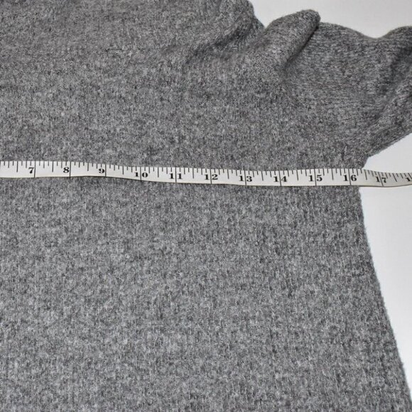 Maeve Anthropologie Long Sleeve Cozy Gray Pullover Sweater Top Size XS - Picture 4 of 11